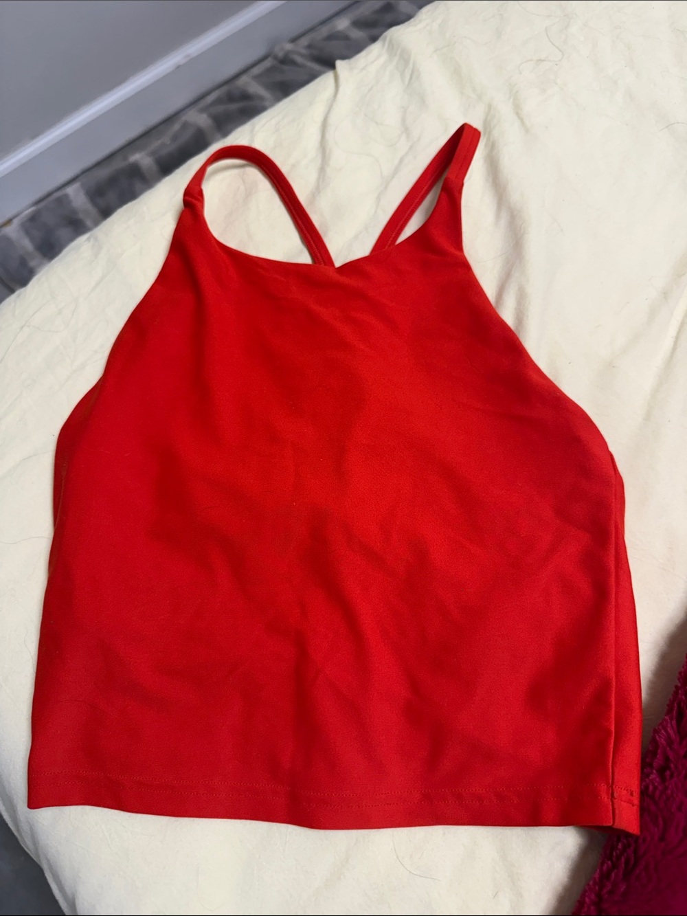 Old Navy Red High-Neck Tank
